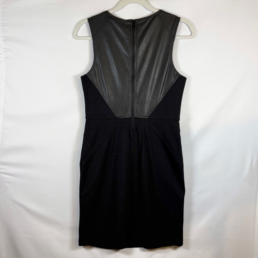 Sanctuary Leather Little Black Dress - Picture 3 of 3